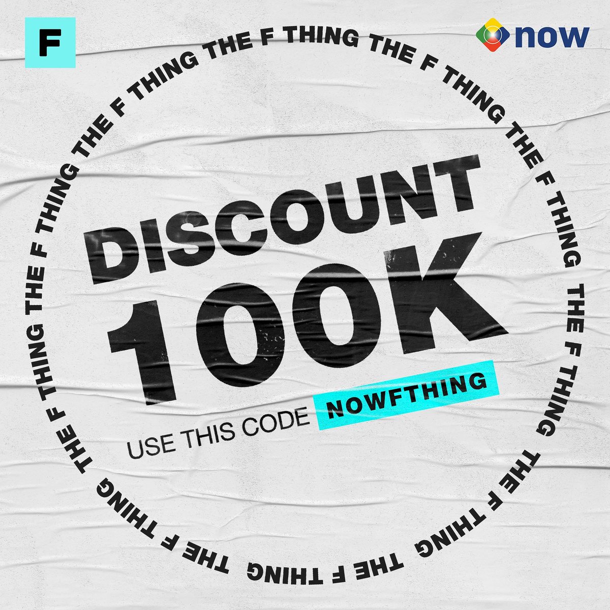 Mau dapet Discount belanja Rp 100.000 dari <a href="/thefthingworld/">The F Thing</a> ? Selamat untuk kamu pengguna setia aplikasi MNC Now! Gunakan kode promo: NOWFTHING untuk dapatkan discount belanja sekarang juga.