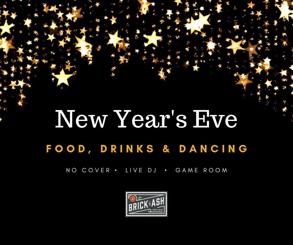 brickandash's tweet photo. Join us New Year's Eve for food, drinks &amp; dancing. No cover! Live DJ, complimentary champagne toast &amp; our amazing game room

#newburyport #newburyportma #nbpt #nbpteats #nbptlife #nbptliving #bons2018 #livemusic #nbptmusic #nbptnightlife ​#northshorema #craftcocktails #gameroom https://t.co/jxVksYWA6c