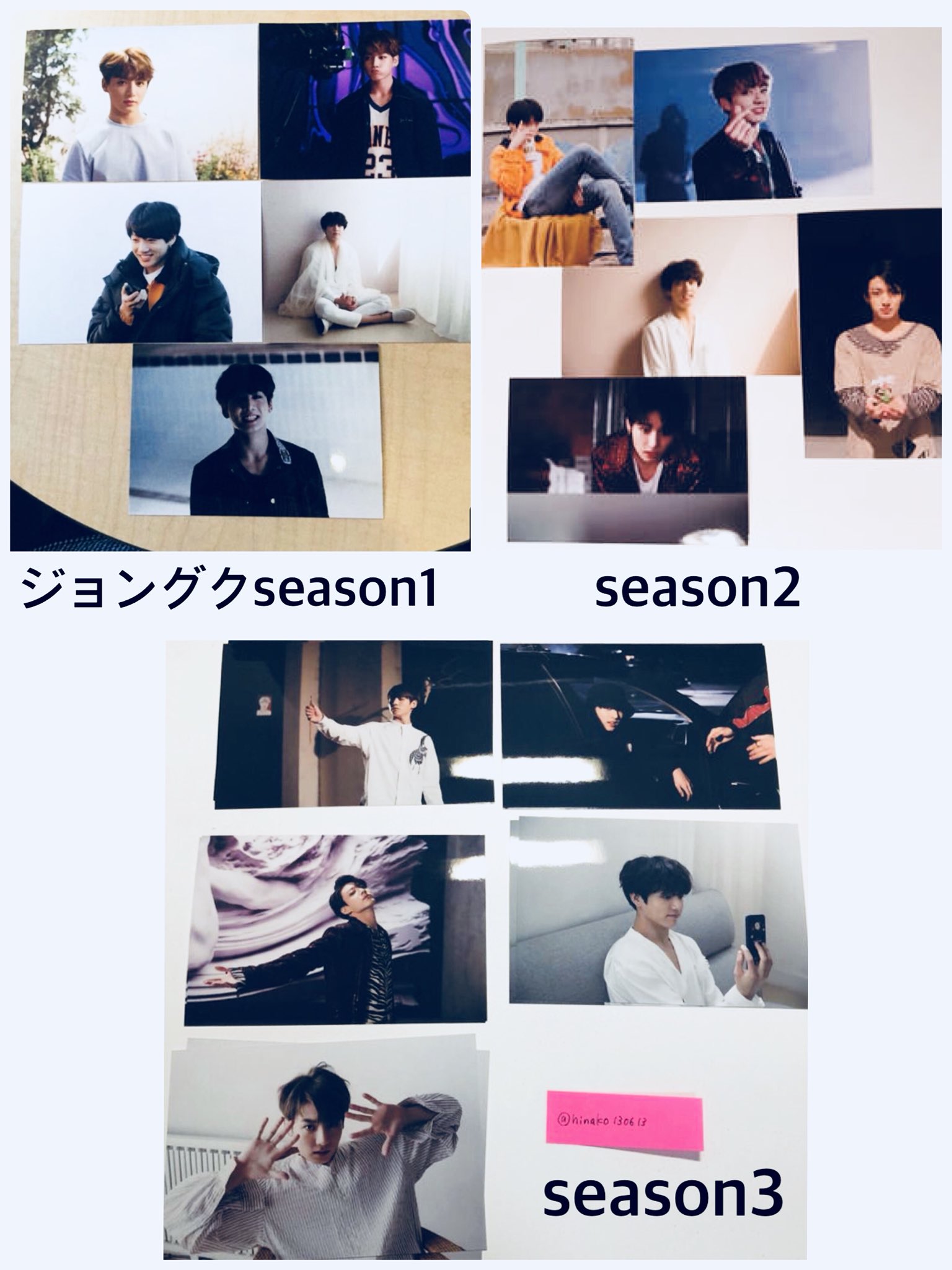 BTS24/7=Serendipity オヌル展示会 ジョングク 生写真コンプ
