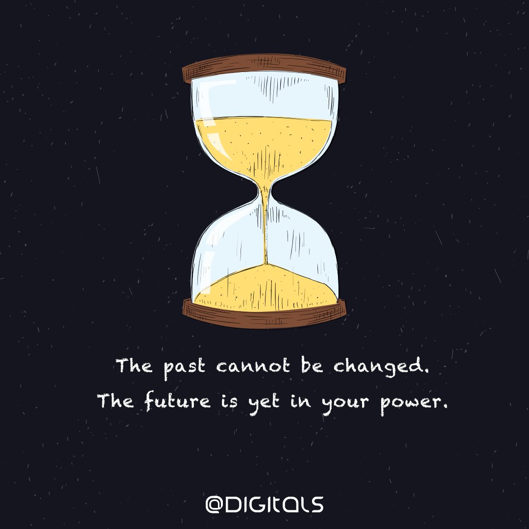 AtDigitals's tweet photo. #Quotes #QuoteOfTheDay #Motivation #Past #Future #Power #ATDigitals https://t.co/yFm73P4fEp