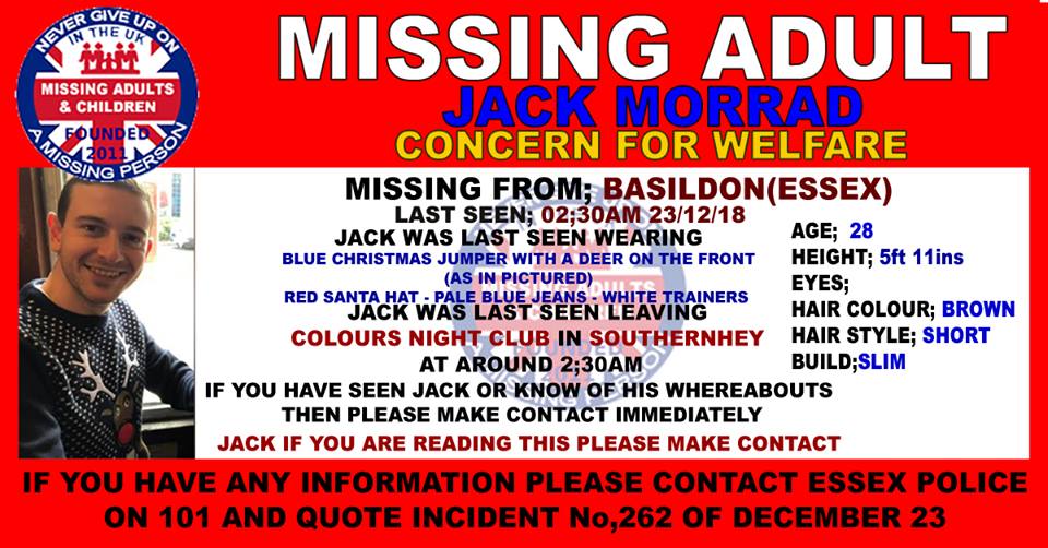 CGrantCasting's tweet photo. Hi guys. Can you please help spread the word with a RT about my friend who has been missing for 4 days from #Basildon in #Essex 😢 We are so worried about him. @Brightlingseafc @BurnhamRamFC @FC_Clacton @ColU_Official @GraysAthleticFC @HalsteadTownFC https://t.co/ul4fs1atr4