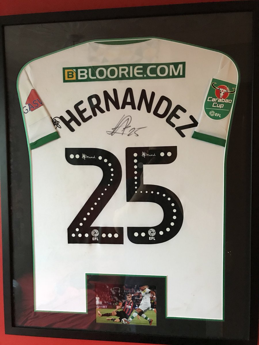 ftfcghost's tweet photo. Fantastic work from Matt at @PremierFraming @NorwichFraming  my lad is really pleased! Photos don’t do these justice! 👍 https://t.co/4wkixmyDeO