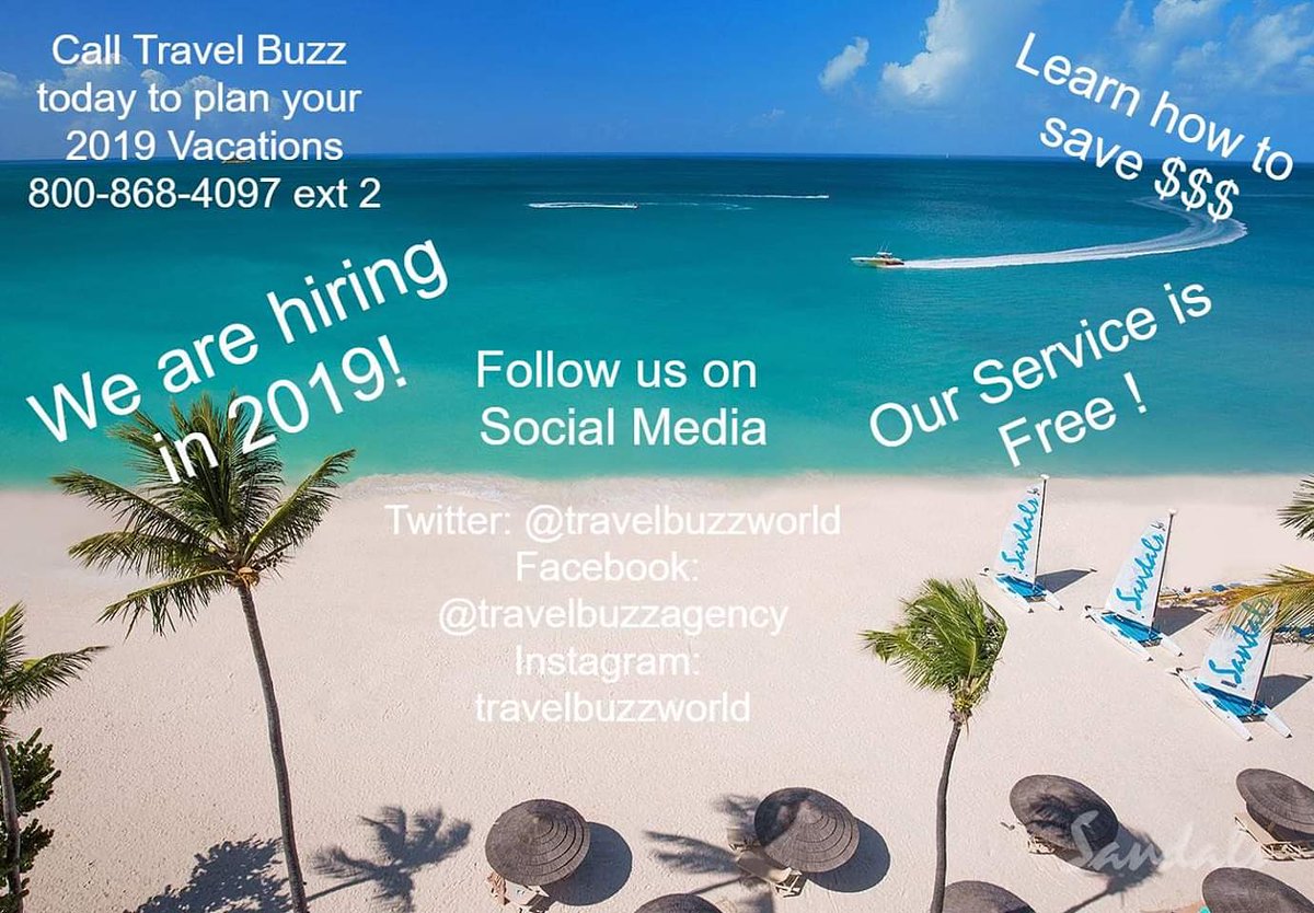 TravelBuzzWorld's tweet photo. Make that change in 2019. If you have a passion for travel this is for you. https://t.co/NRxcGaMOBX