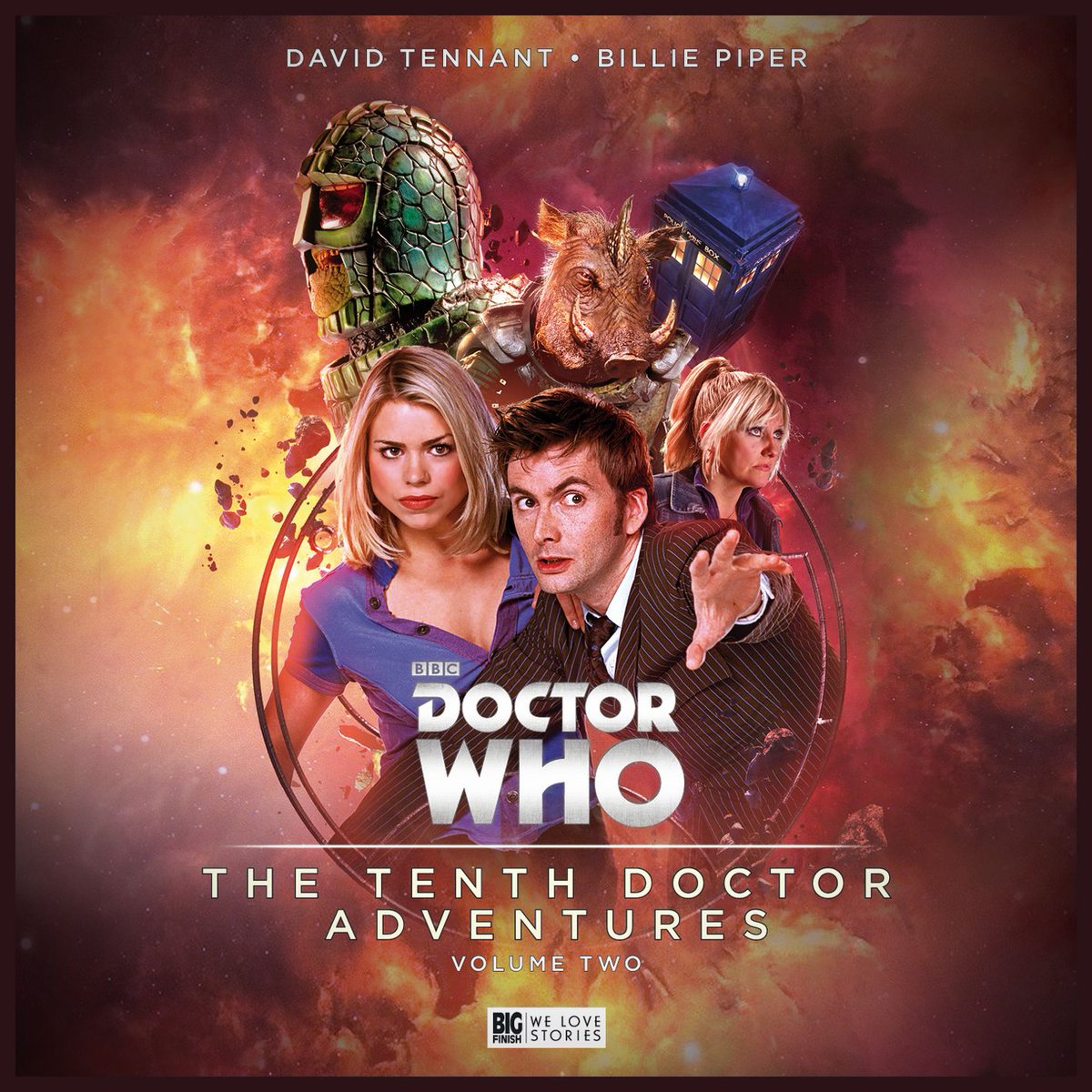 bigfinish's tweet photo. And to celebrate, the Limited Edition #DoctorWho: The Tenth Doctor Adventures Volume 2 starring David Tennant and Billie Piper at its preorder price from the Big Finish website - available until noon on 28/12/2018 (UK time) -> https://t.co/mAmNtbufbe https://t.co/j3eVzxIEjC