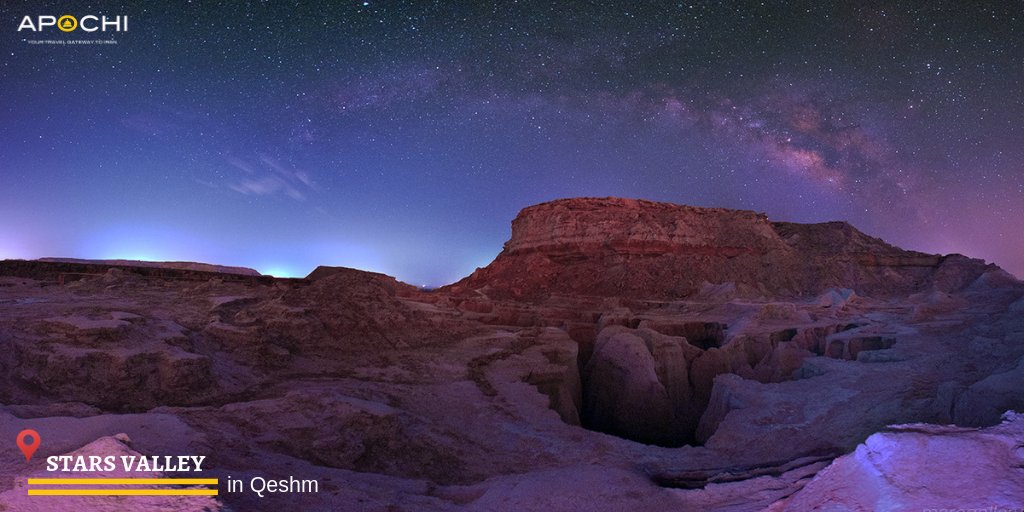 apochitravel's tweet photo. #Valley of Stars, #StarsValley is a rare geological phenomenon in #StraitofHormuz in #Qeshm, #Hormozgan. It exists thanks to soil erosion triggered by surface water, torrential rain &amp; high gusts. Locals believe valley was named after falling of a star centuries ago. #ApochiSites https://t.co/lWHtxlVluY