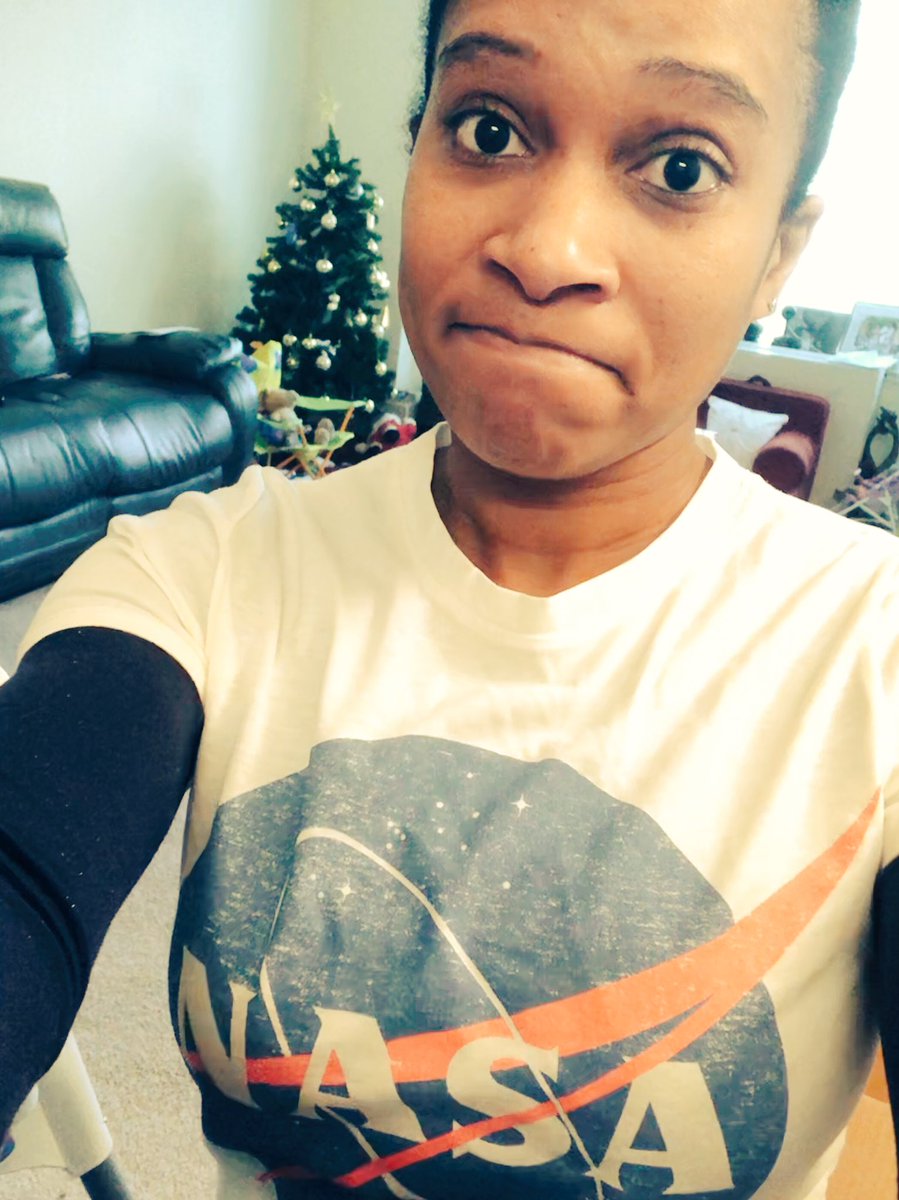 KerrineBryan's tweet photo. Well, they say to dress for the job you want! #ThursdayMotivation #NASA #wrongnationality #tryanyway https://t.co/iQTPBEwwOQ