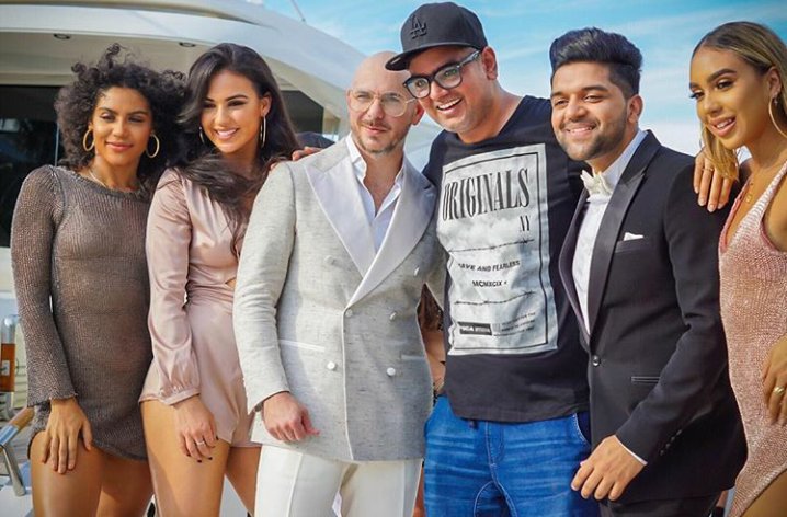 GJ_PDN's tweet photo. India's young super talented #Bollywood &amp; #Punjabi voice @GuruOfficial first international collaboration with legend american rapper @pitbull coming in 2019
Sensation @directorgifty / @teamDGofficial will be direct the video

#GuruRandhawa / #PitBull
#India / #Usa / #Music https://t.co/Y4CqysGy4v