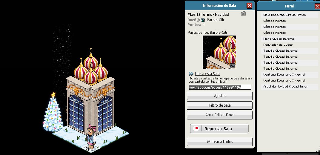 Barbie_Gilr's tweet photo. Mi Salita para el concurso Los 13 furnis - Navidad simple pero quedó @ESHabbo https://t.co/trDxKwHwK9