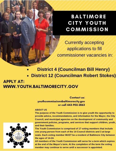 Baltimore City Youth Commission tweet media