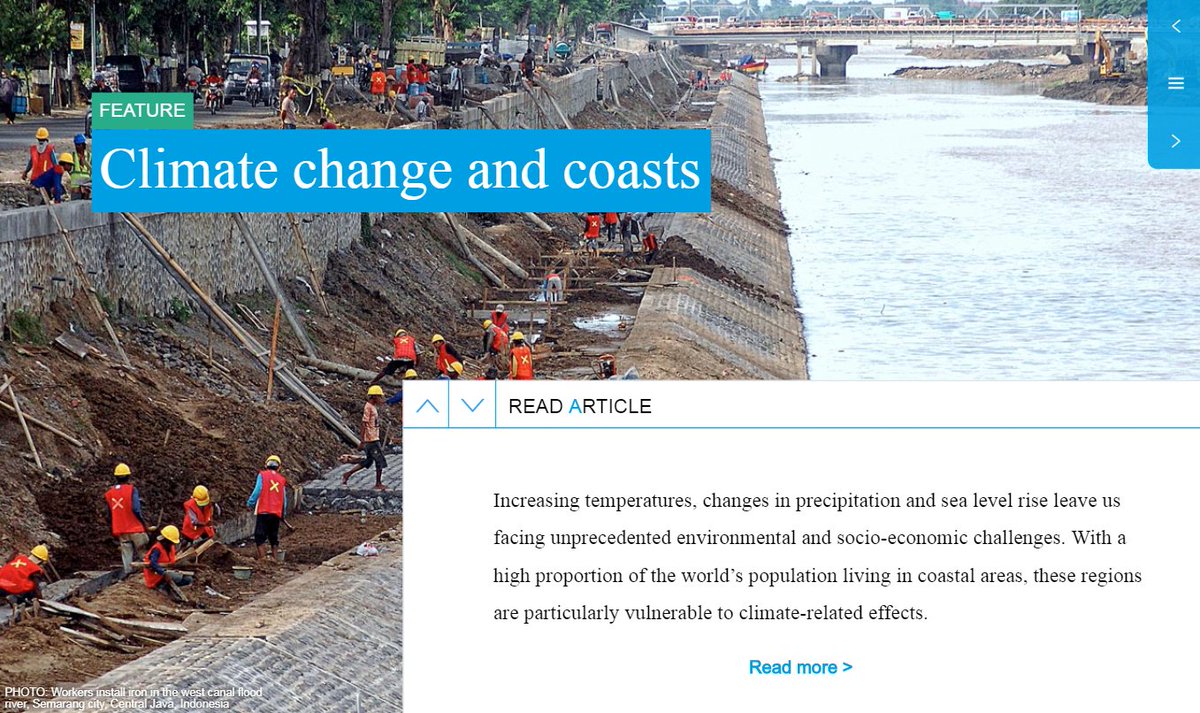 The effects of global warming are expected to vary from region to region, but there are likely to be greater impacts in coastal areas.  Featured in <a href="/ihedelft/">IHE Delft 💧 Institute for Water Education</a>’s UPDATE magazine: bit.ly/UPDATE_feature <a href="/RoelvinkDano/">Dano Roelvink</a>  <a href="/AXAResearchFund/">AXA Research Fund</a>