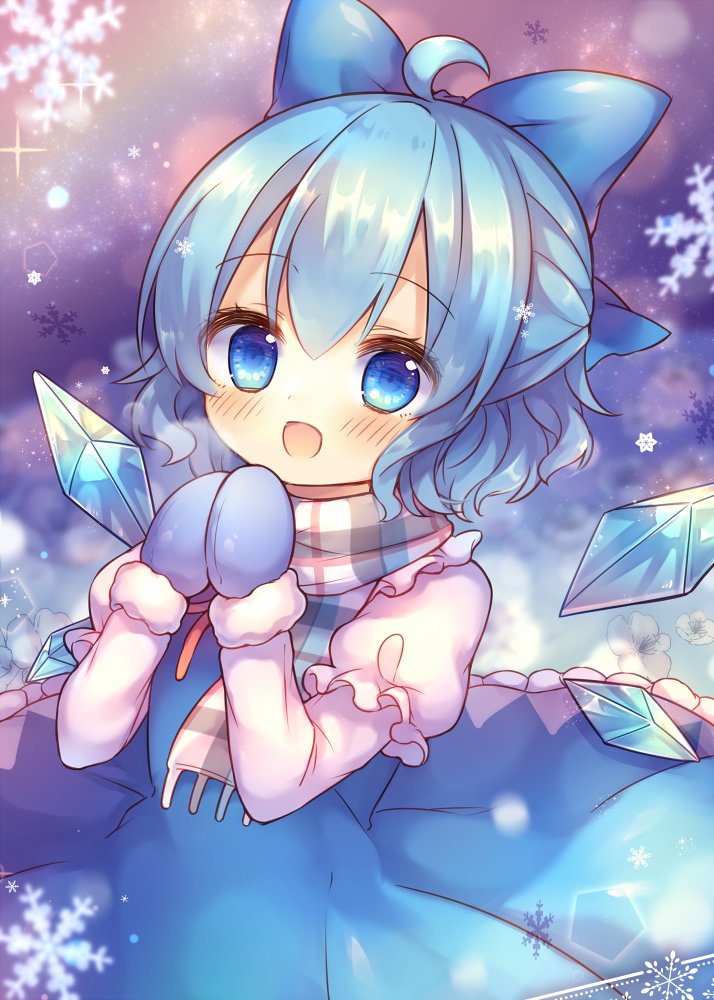 チルノ(東方Project) 「チルノちゃんと冬 」|coa🌷例大祭う-20aのイラスト
