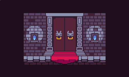 Warxwell's tweet photo. The #dungeonentrance @Pixel_Dailies #pixel_dailies #pixelart #ドット絵 https://t.co/xtXV9kQjXC