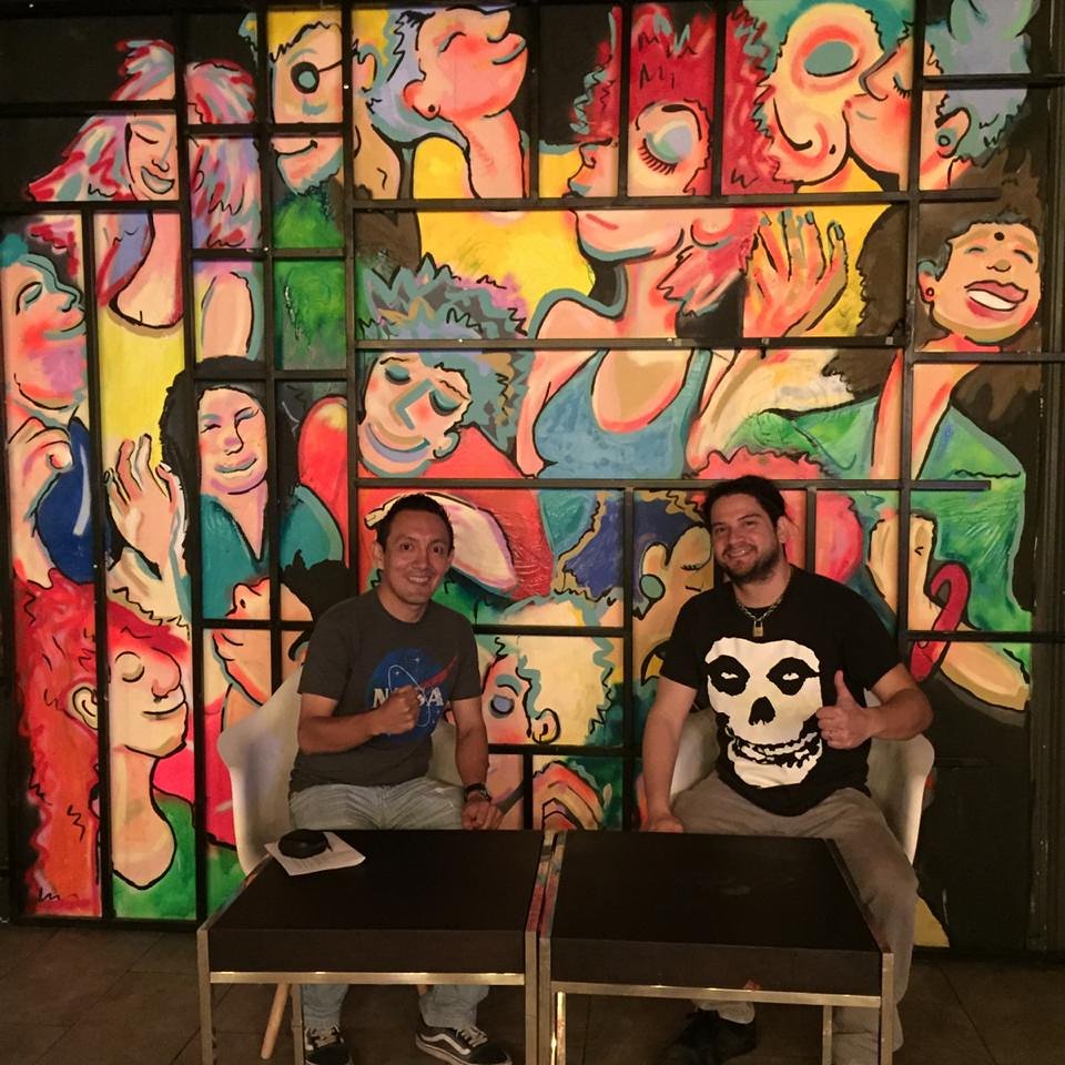 SarmientoGabo's tweet photo. Hablando, escuchando y recordando.
Muchas gracias Moncho por la entrevista.
#Tesis #UnionPunk #La98 #Punk #GOE #Jaranas @Moncho_ @GxOxE @EspirituDel98 https://t.co/WYL7ImpiUt