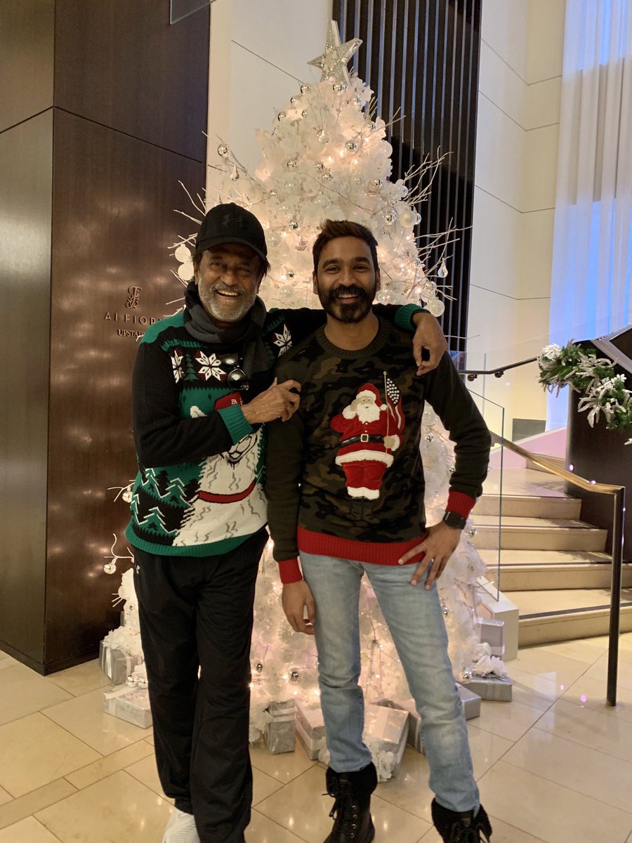 HelloFM1064's tweet photo. Maama & Maapillai - Happy Holidays!!!
#PettaTrailer #Petta #PettaParaak #PettaCharacterPoster #Rajini #Thalaivar #Thalaiva #SuperstarRajinikanth #Rajinikanth #PettaPongalParaak #Dhanush https://t.co/5p83PPUQHj