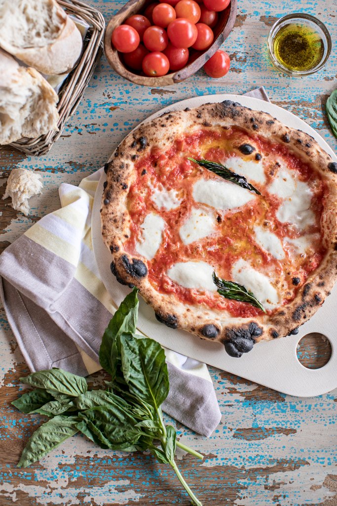 Our version of sunshine on another dreary Atlanta day! ☀️ Pizza sunshine!