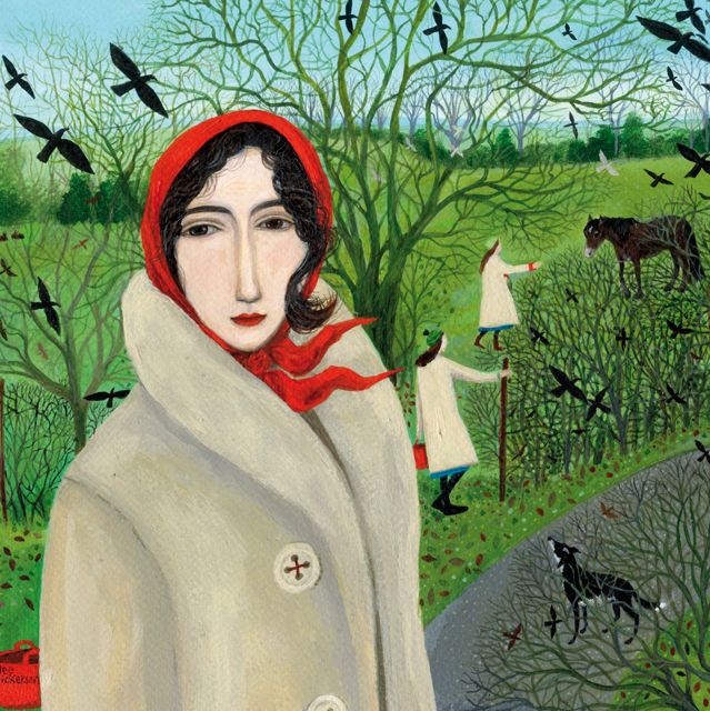 Ghiaccioli nell'anima pungevano blu e freddi -
Gli uccelli alzavano lodi ovunque - 
Solo io - ero silente
Emily Dickinson
#Scrivodellinverno
🎨Dee Nickerson