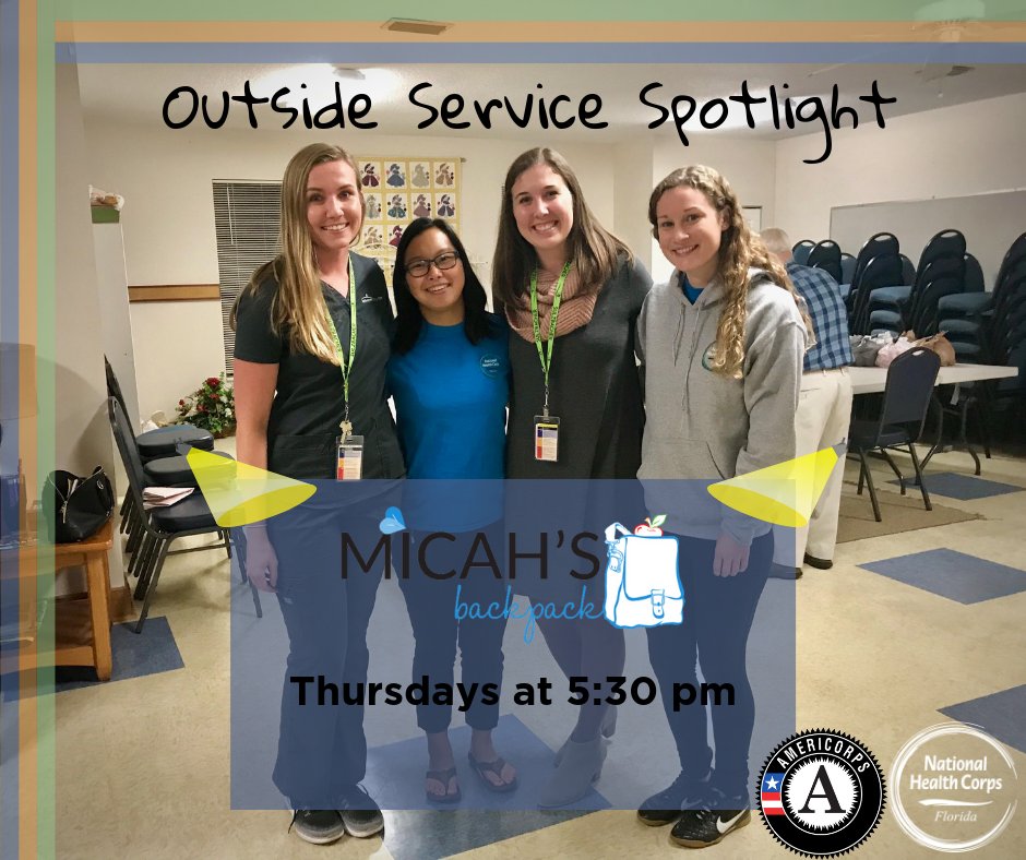 NatHealthCorps's tweet photo. Every Thursday, NHC members that can make it volunteer at @micahsbackpack and pack 100+ lunches for kids all over Duval county. With the holidays still in full swing, be empowered to serve those around you in your community! #IamNHC #GettingThingsDone #MealPacking #GetInvolved https://t.co/yitzqabLk4