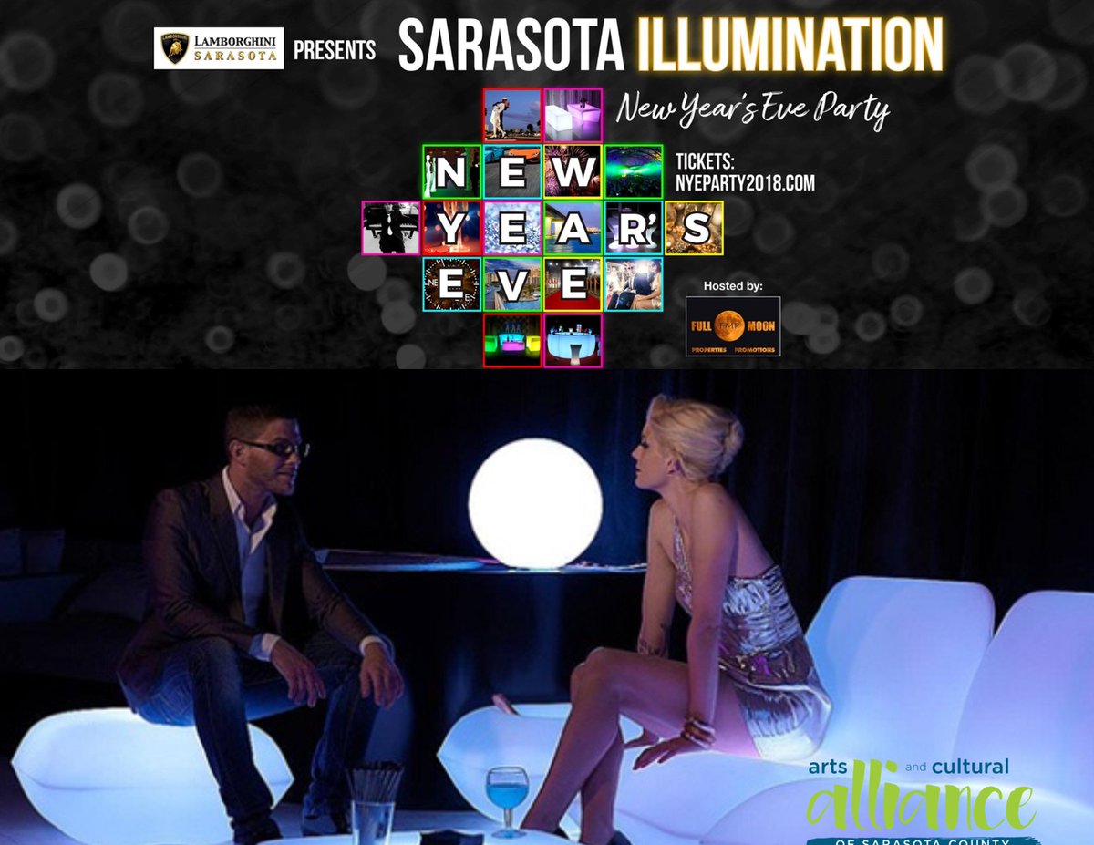 TheSRQParty's tweet photo. New Years Eve is in 4 day 13 hours 32 minutes!  Get your tickets to the Sarasota Illumination Party at https://t.co/Wq6XYImAHP  #FMPSRQ #SRQNYE #Sarasota  #NewYearsEve https://t.co/Nx7TdPdkO6