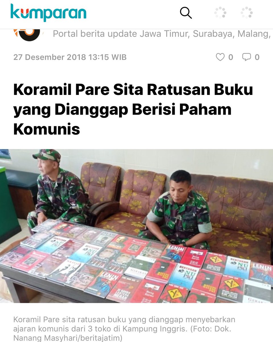 indoprogress's tweet photo. Banyak baca buku jadi pintar. Malas baca buku jadi .....? https://t.co/XC7EdydNTg