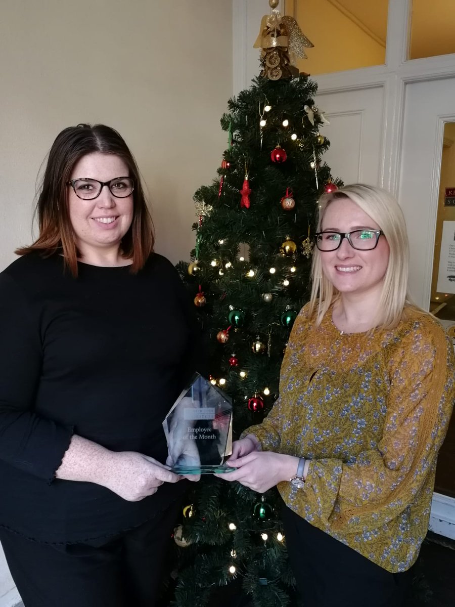 Employees of the Month-Rachael Foskett &amp; Rebecca Royal. Both have been outstanding. It was impossible to choose between them. Rachael is a Legal Secretary in our Family Dept. Rebecca is a Trainee Legal Executive in our property Dept.Congratulations to both of them #law #kingslynn