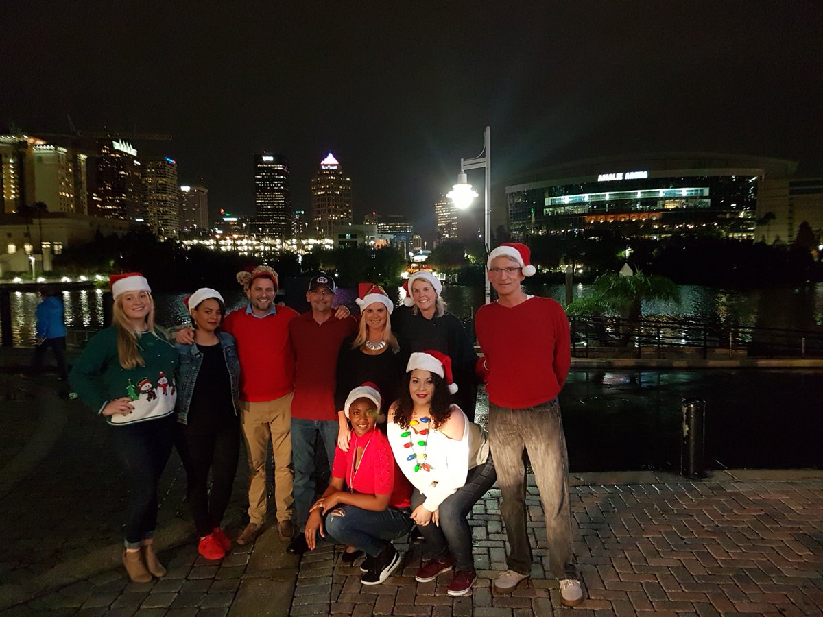DoubletreeTampa's tweet photo. Season Greetings to all from The Sales &amp; Marketing Team we wish you all a prosperous 2019 https://t.co/fFdejn0btS