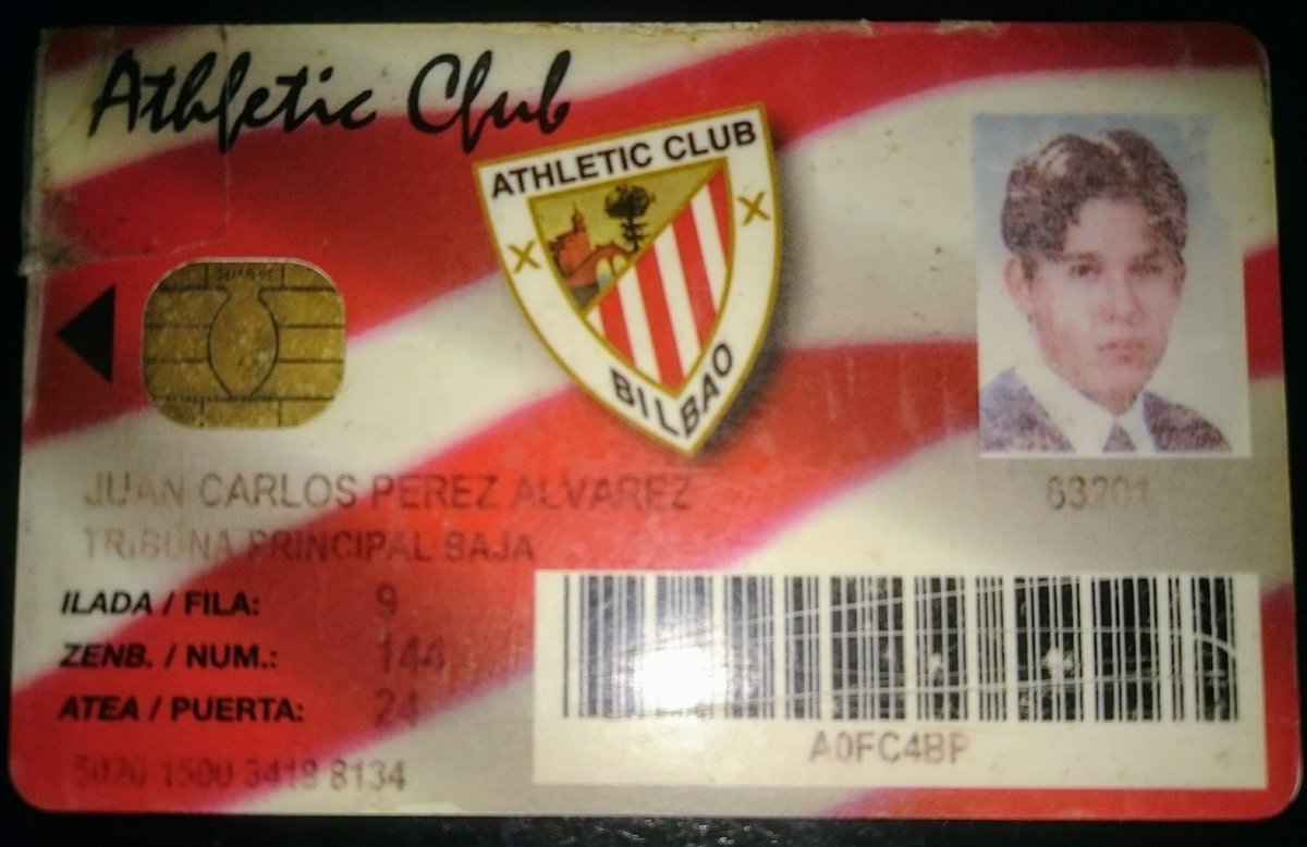 euroberri's tweet photo. #AthleticClub #Hauteskundeak2018 Como "herencia" de mi #aitite Dionisio Alvarez Sánchez,pude ser socio de nuestro querido club de enero de 1995 a febrero de 2007,perdiendo tal condición (y el asiento) por cuestiones vitales,sino hubiera ido a #votar @alberto_uribe18 @AitorElizegi https://t.co/6cHm0oah1F