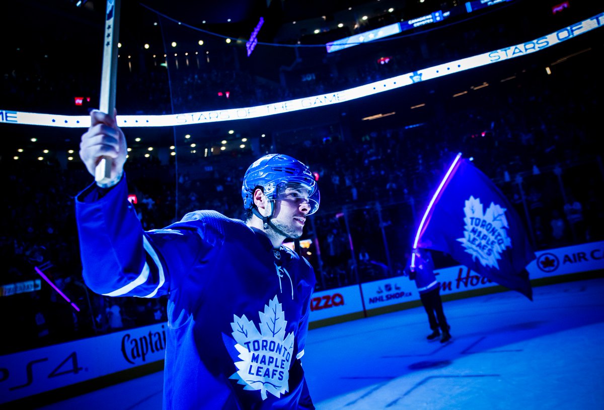 MapleLeafs's tweet photo. Breaking: Fans vote @AM34 as Atlantic Division captain for 2019 #NHLAllStar Weekend in San Jose.

Learn more >> https://t.co/kWfEcEIcpi

#LeafsForever https://t.co/tjC3L4zRbW