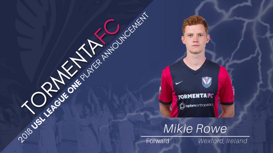 Tormenta_FC's tweet photo. Today’s #TormentaThursday is our Christmas gift to you #TormentaNation...Mikie Rowe aka The Rooster! 🐔

The Irishman has been a crucial part of Tormenta since 2017, and he dominated his senior season with Young Harris College where he won NCAA DII National Player of the Year 🔥 https://t.co/RDdC3NS6eY