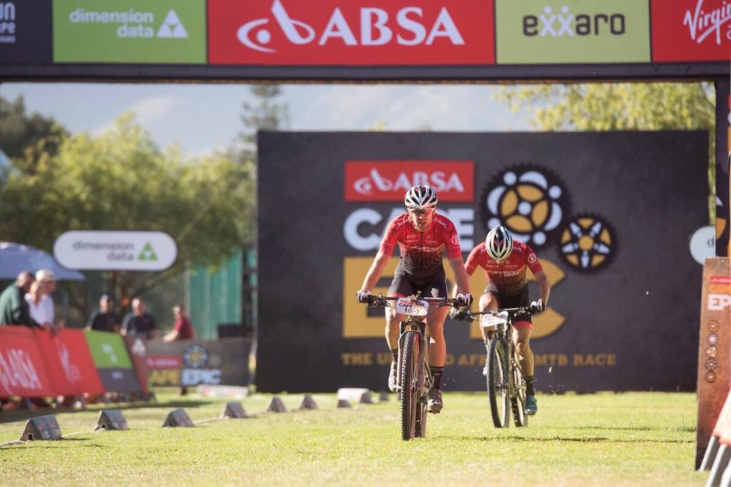 OMXProTeam's tweet photo. .@MartinGluth’s 2018 #throwback number 1.👇

“This photo was followed by the toughest 24h this season. I got a stomach bug at the @CapeEpic, was completely out of order and had to leave the race.”

#weareOMX #untamed #silverbackbikes https://t.co/46D68ZjxYR