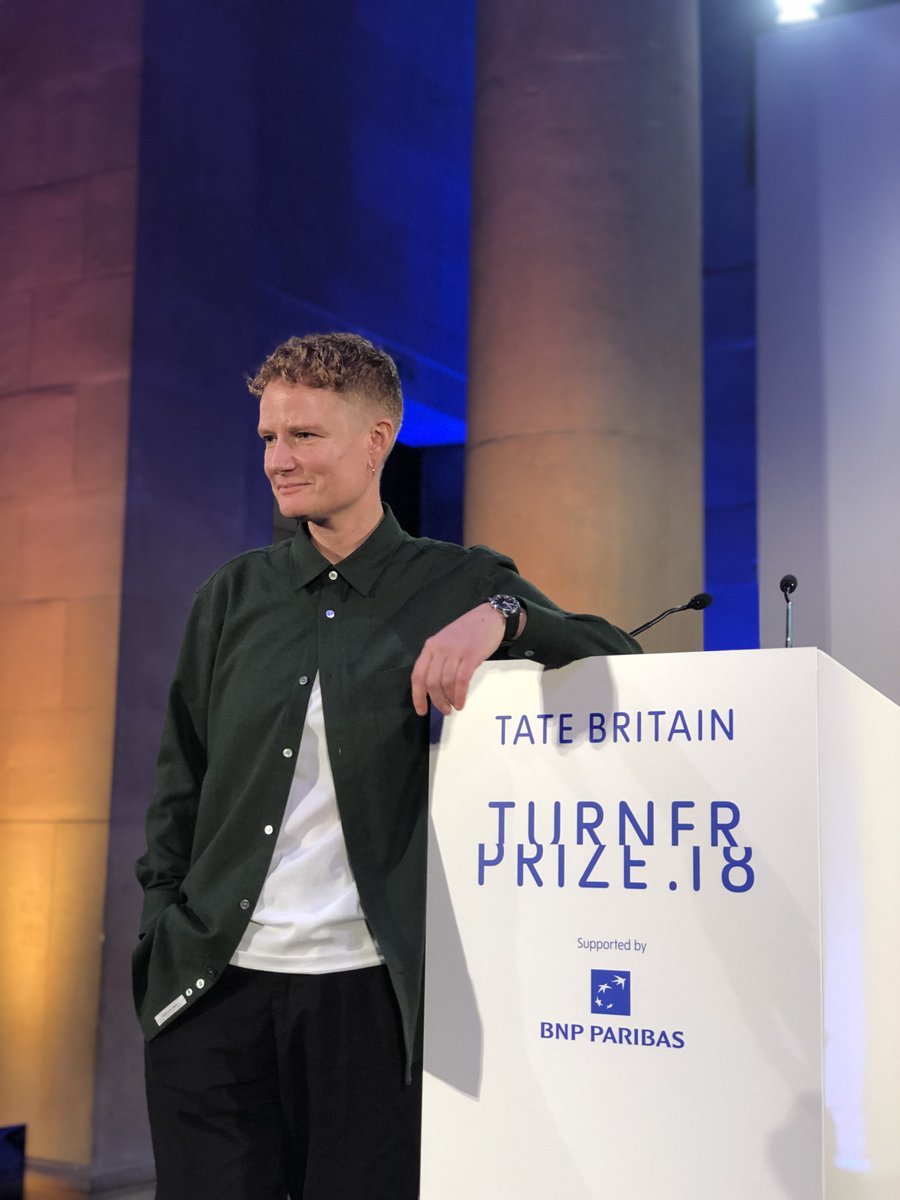 Tate's tweet photo. Just a few days left to catch this year's #TurnerPrize, featuring BRIDGIT, the work of winning artist Charlotte Prodger: https://t.co/QIYGLI9mwY https://t.co/9m6oTWE7Q8