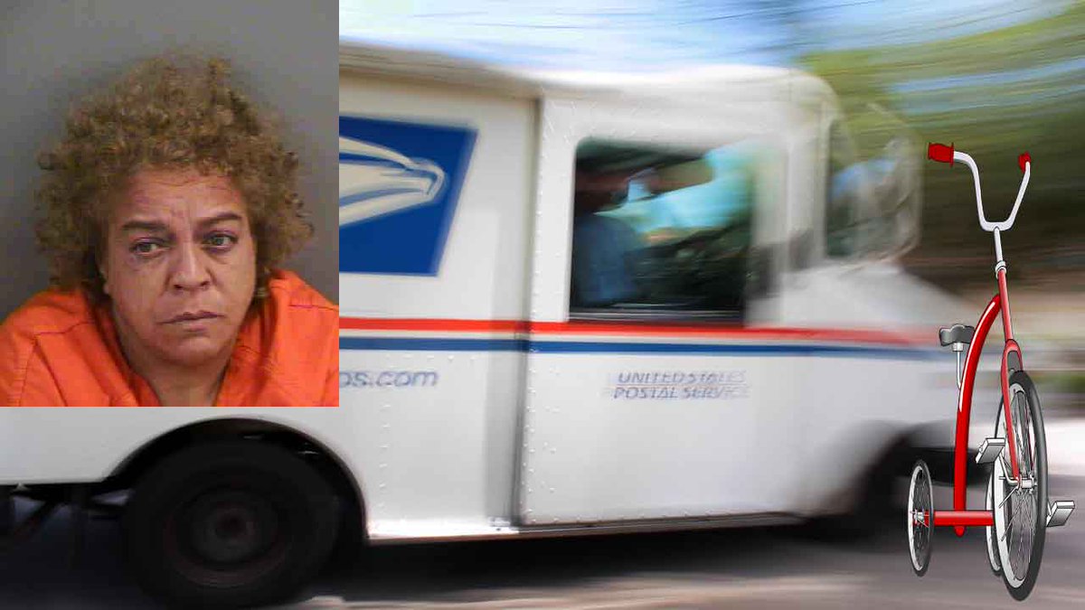 Florida woman who claimed to be God robs mail truck, flees on tricycle, deputies say bit.ly/2QWVOEN?utm_so… https://t.co/L4411AA0vt