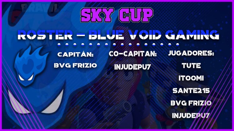 • #Roster #BS🔫
• ▶<a href="/BlueVoidGaming/">Blue Void Gaming</a>

• Las Llamas De Blue,  Tiene A Todos Sus Guerreros Listo Para Ganarles A Todos! 

#brawlstars
