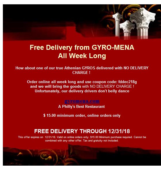 GyroMena's tweet photo. Gyro Mena Free Delivery https://t.co/N8zpWVQTNb https://t.co/jH4JXQWWWe
