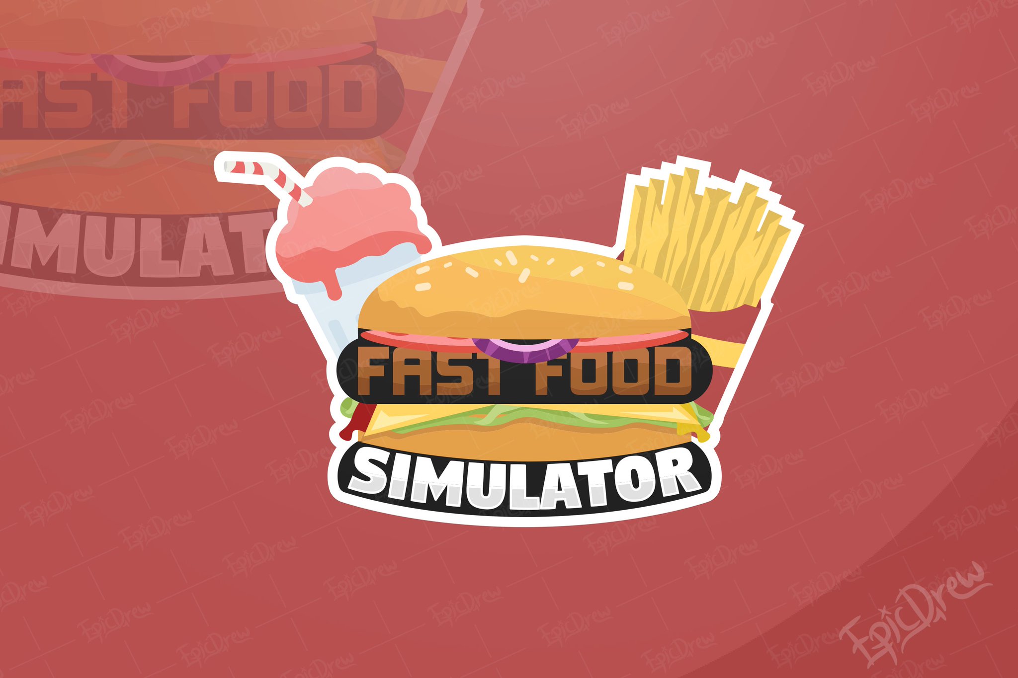 Ep1cdrew On Twitter Food Commission Logo For The Game Fast Food Simulator Had A Lot Of Fun Making This S Rt S Appreciated Robloxdev Roblox Known Members Devs Zyleth Johanskruger Realr0cu - all codes in roblox fast food simulator