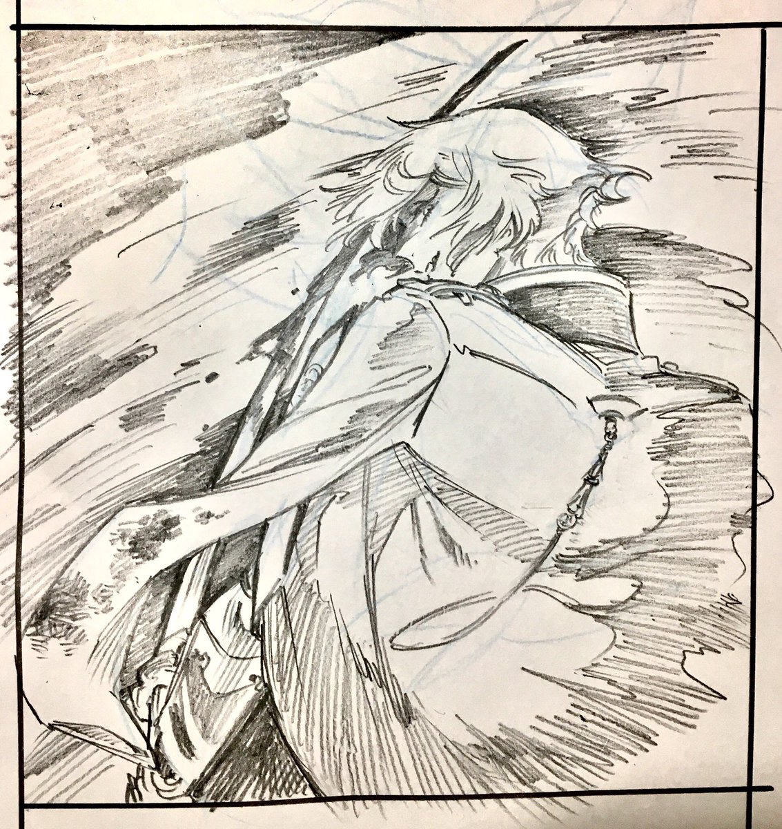 脳みそをつかってない落書き 