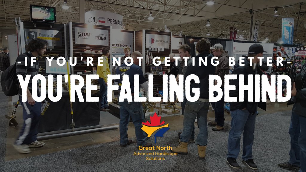 SnapedgeCanada's tweet photo. This is the time of year that Hardscapers can get better. Make sure you get out to your local supplier events to learn what's new https://t.co/WIIZVymEKB