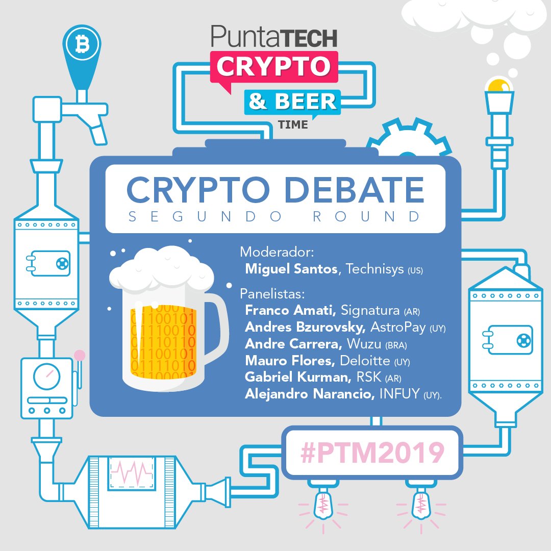 miguelsantosw's tweet photo. Panel de estrellas #Crypto me toco moderar el 14 de enero en @PuntaTech Se va a poner lindo con @franamati Andres Bzurovsky Andre Carrera Mauro Flores @GabrielKurman y @anarancio https://t.co/v2YXm9lYqN