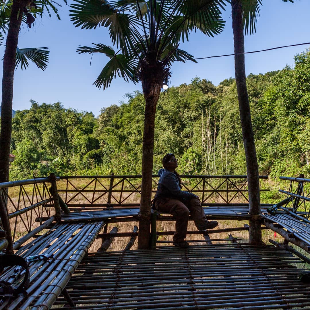 sandeepa's tweet photo. When all the fun at the #BasarConfluence tired you out you could just climb up for some rest and respite at the treehouse, order some barbecued meats and poka from the food stall up there and let the palms forest and paddy fields soothe you. https://t.co/VM3IIxYZDw
#SCinNE https://t.co/WKoqNxwljf