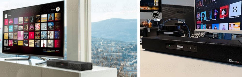 Avcesar's tweet photo. #smarthome #MusicAvenue #technology @Netgem #bluetooth #Smart#Soundbar @#technicolor #electronics @RCAbrand #Voxtok CES 19 > Barre sonore RCA Smart #Soundbar avec service Music Avenue https://t.co/WZZMILVZ6l https://t.co/vt3jo5Z45j