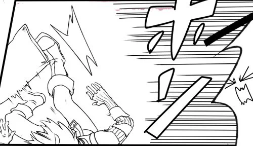 枕をふっとばされる緑の狩人 