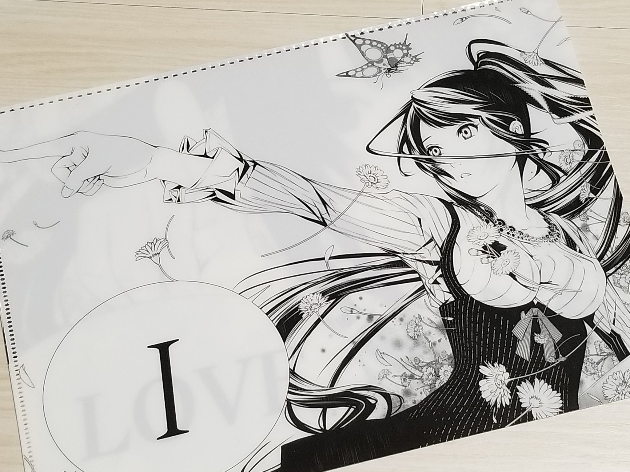 非売品　化物語 I love you 三連クリアファイル　マガジン　抽選　当選品 3連告白クリアファイル - Search / X