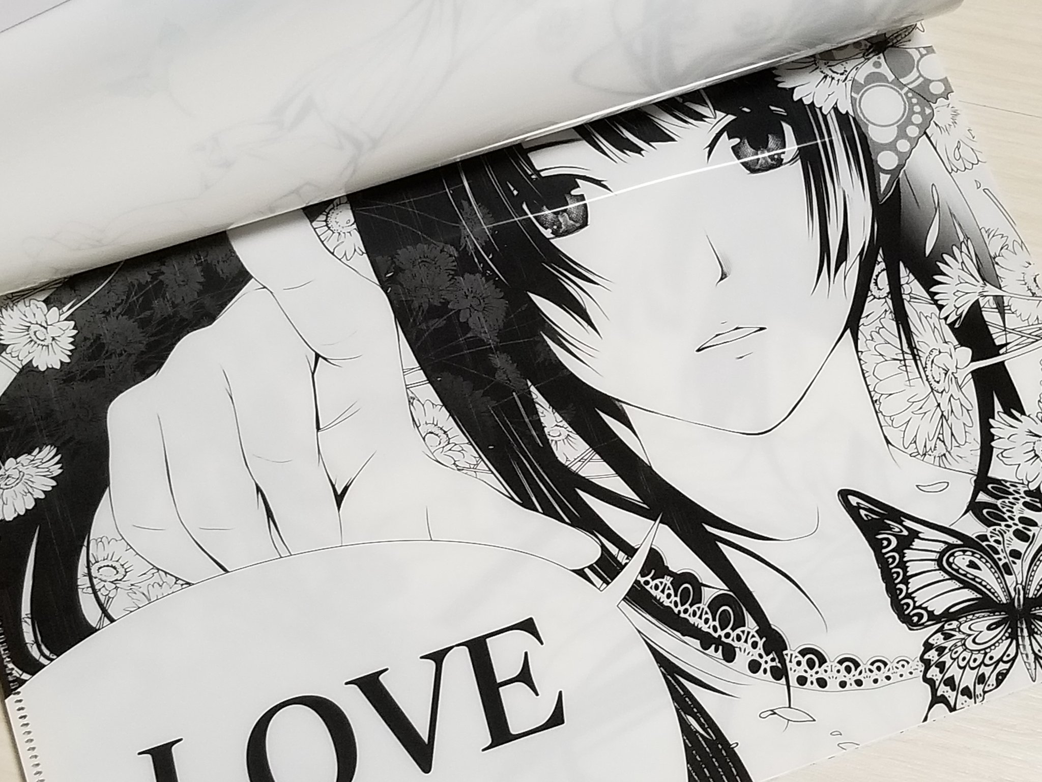非売品　化物語 I love you 三連クリアファイル　マガジン　抽選　当選品 3連告白クリアファイル - Search / X
