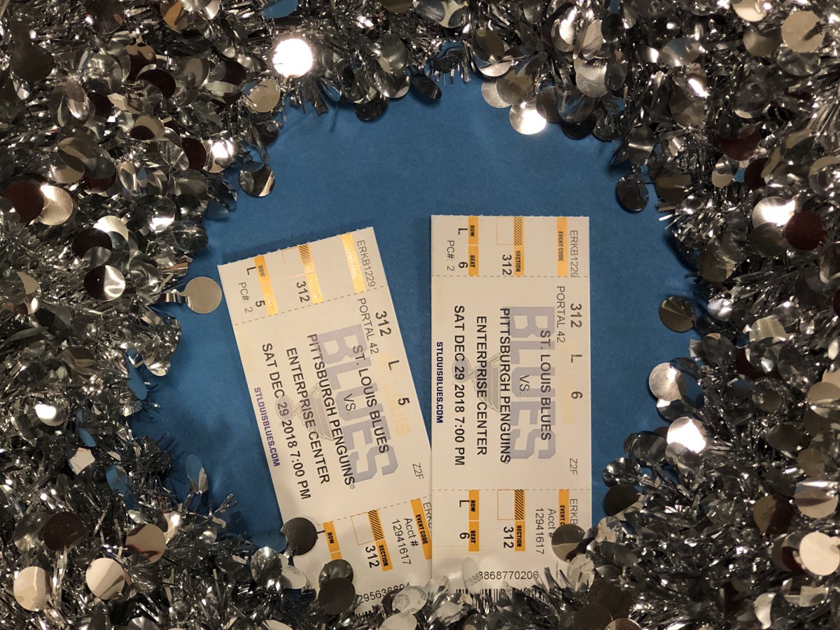 BPVSTL's tweet image. RT if you are ready for a Blues WIN! Your chance to win two tickets to watch your favorite team in hockey this Sat. 12/29! Comment below who you would take with you, winner will be selected at random on this post at 4pm! Ballpark Village Contest Rules: bit.ly/2qANxa1
