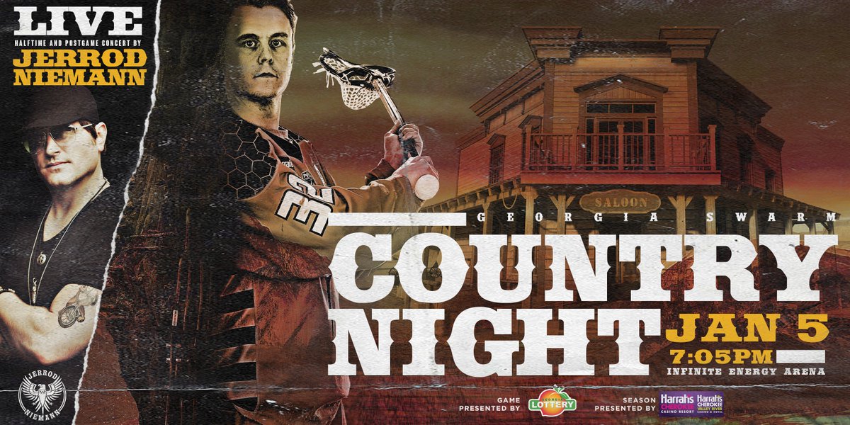 🔜 Country Night feat. @jrodfromoz
Tickets ➡️ http://GeorgiaSwarm.com/CountryNight
#StingCity