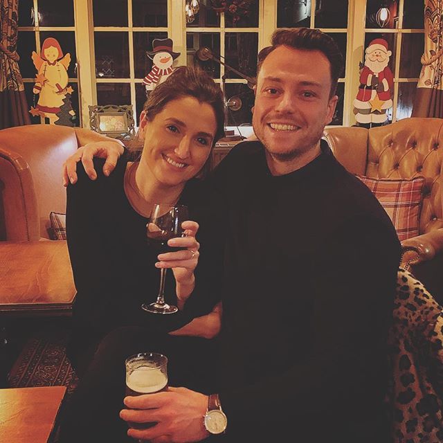 Chrisdorn's tweet photo. That time I made an honest 🐿 of @sophkinder 💍🍾🎅🏼 #engaged #christmaspressiedeluxe #christmasday #newdorn https://t.co/0kHLj0OTeG https://t.co/kdfBze16FO