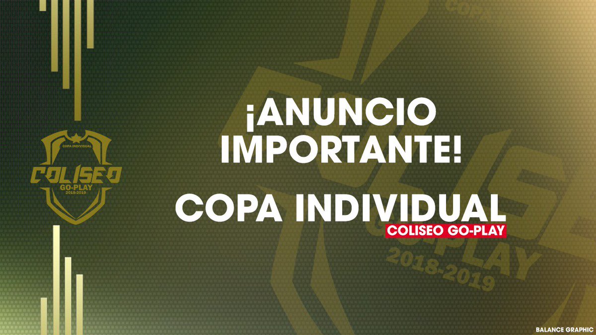 #Coliseo #GoPlay

Hoy a las 21hrs 🇨🇱, daremos inicio a  nuestra primera competencia individual!! 

Mucho éxito a los participantes. Nos vemos en la arena💪💪

Nota: Los jugadores deben estar atentos a discord, toda información será entregada por los canales correspondientes.