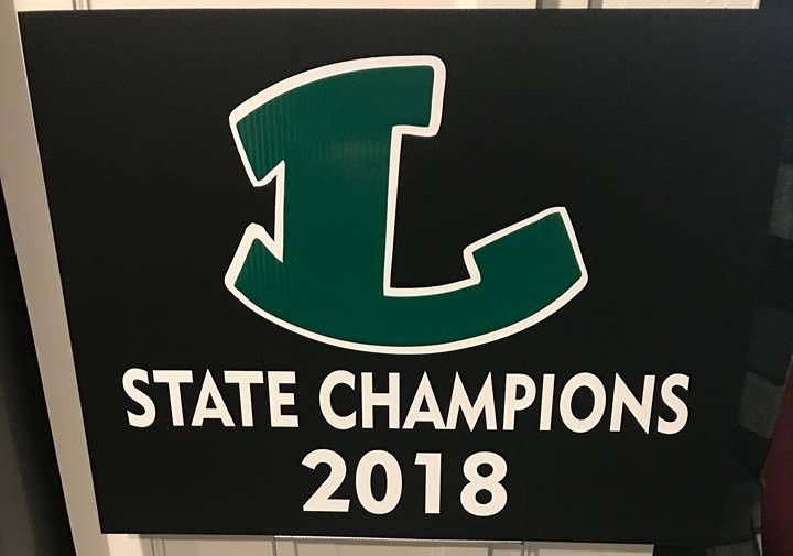 LOBO FANS: If you want to show your pride in our Lobos you can get one of these yard signs online at TexasSignGuy.com or by calling (903) 220-3406.  Let’s all show our Lobos how proud we are of what they did!  He has car decals too. #longviewlobos