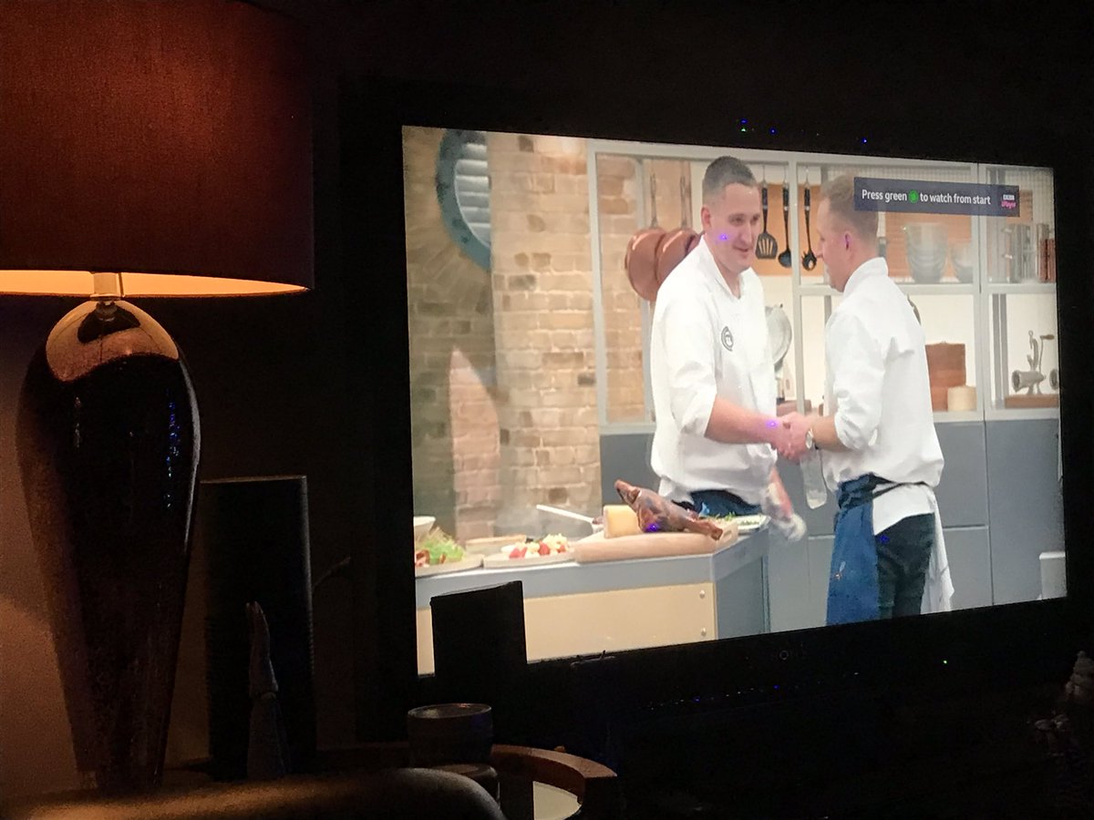 BoysEatScotland's tweet photo. Who’s watching @ScottDaviesChef from @3_Chimneys #skye on @MasterChefUK 🤞🏽🤞🏽🤞🏽Good Luck!! #chef #masterchef https://t.co/bpfAVjGTTn