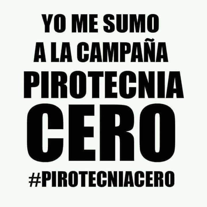 yo me sumo y repudio a la pirotecnia. como asi también a quien la manipula