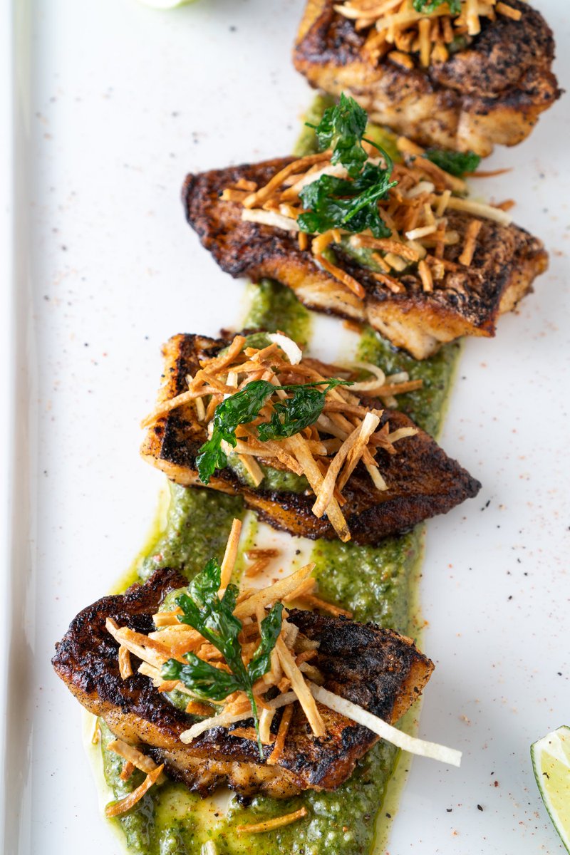 Before we celebrate all night with our ticketed celebration, stop in for our special New Year's Eve exclusive menu during our two à la carte seatings at 5PM and 7PM. 🍽: Pan Seared Red Snapper